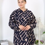 Tunikteks pamuklu yumuşak belmando rahat kumaş dokuma Tunik