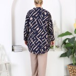 Tunikteks pamuklu yumuşak belmando rahat kumaş dokuma Tunik