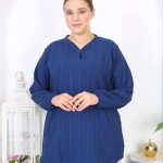 Tunikteks dokuma kaş yeni trend kumaş yumuşak rahat kesim tunik