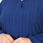 Tunikteks dokuma kaş yeni trend kumaş yumuşak rahat kesim tunik